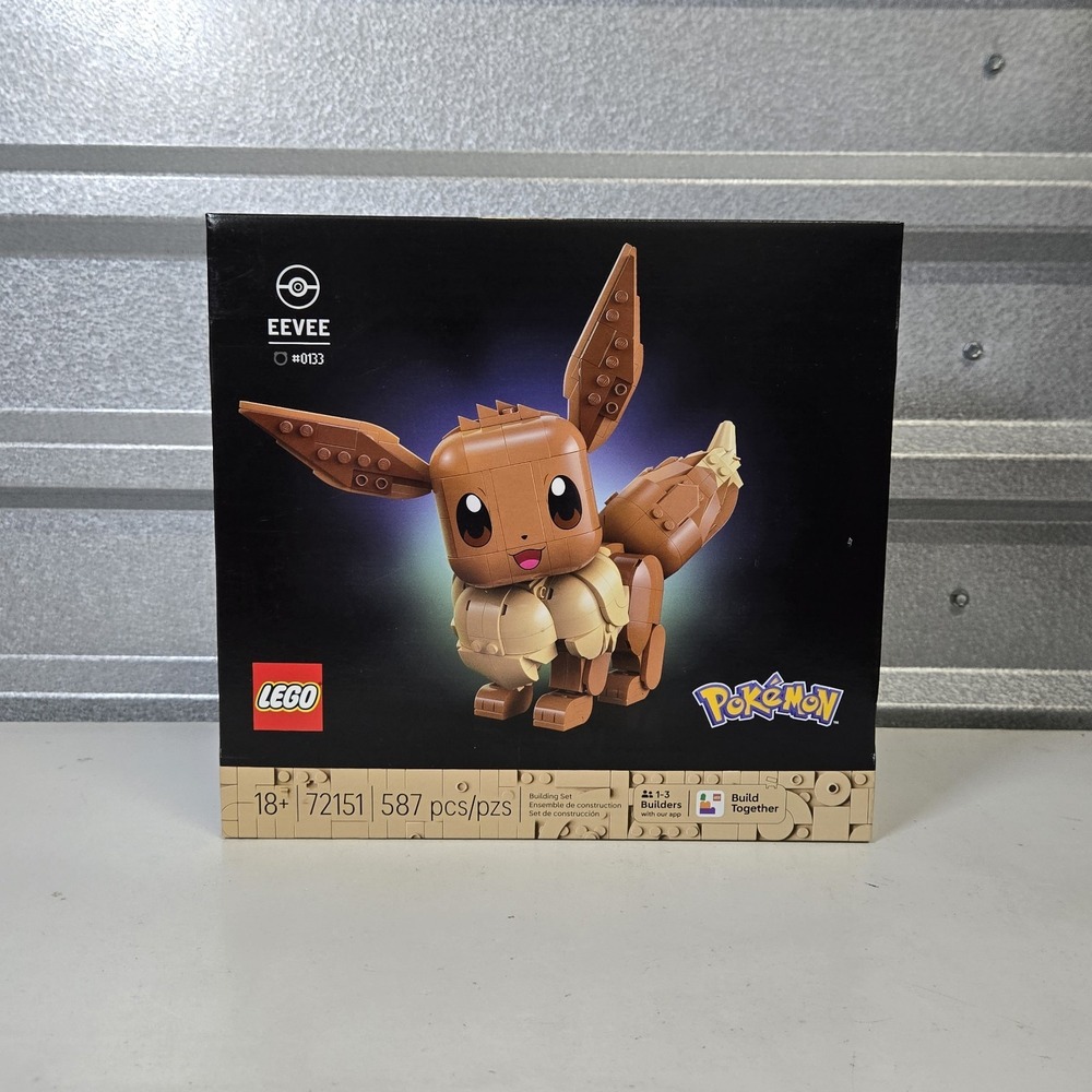 LEGO Pokémon Eevee 72151 Building Set 587 Pieces NEW Sealed